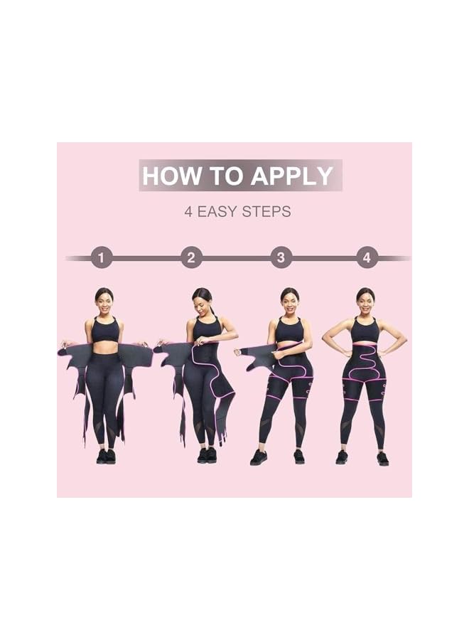 S-TOP Waist Trainer for Women, Adjustable Waist Cincher, Waist Ultra Light Butt Lifter Shaper, Tummy Control and Belly Fat Reduction, Versatile Comfortable Waist Trainer for Fitness, Training (XL) - Image 3