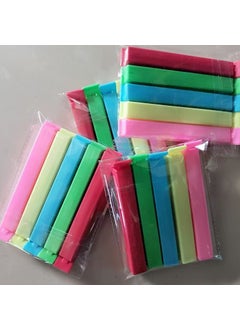 Generic Candy Color Snack Bag Sealing Clips Freshness Preserver Mixed sealing clips (10 pieces per pack) 