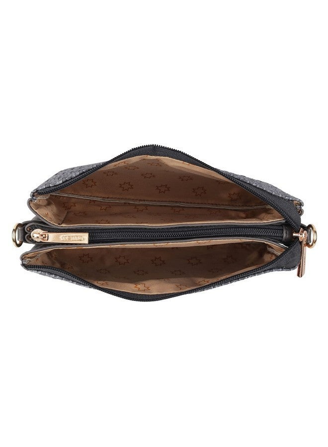 Metro Womens Synthetic Grey Zip Top Sling (One Size) - Image 2