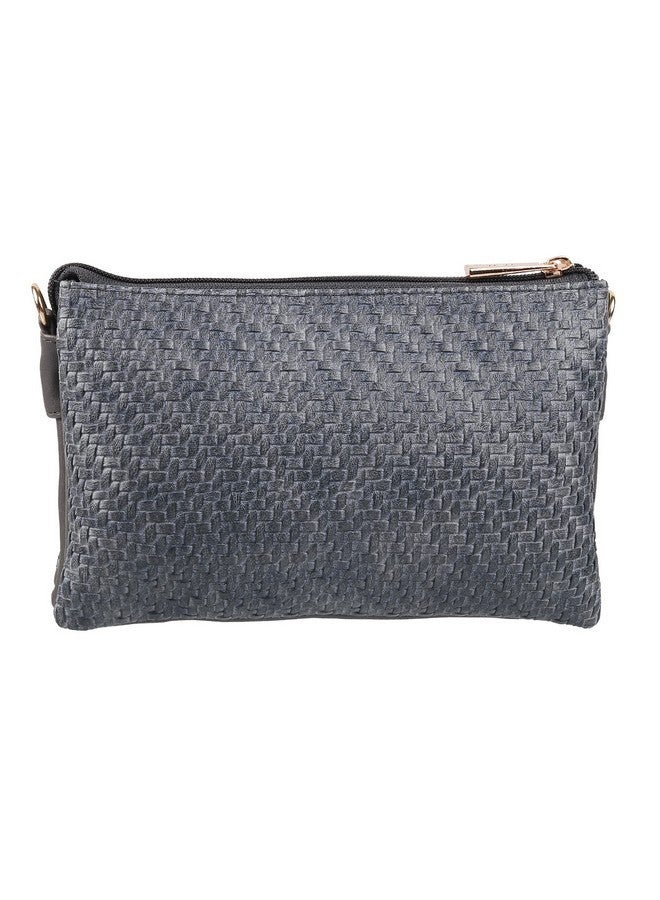 Metro Womens Synthetic Grey Zip Top Sling (One Size) - Image 3