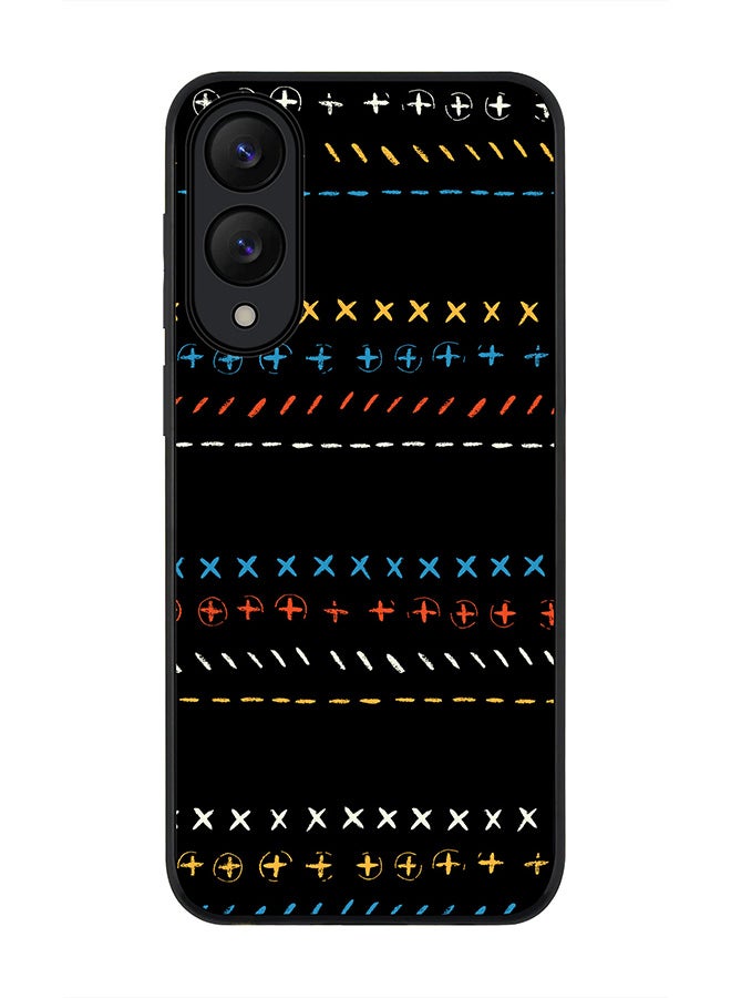 Stylizedd For Samsung Galaxy S25 Edge Case,Slim fit Camera Protection, Shockproof Thin Phone cover  - Basic Math