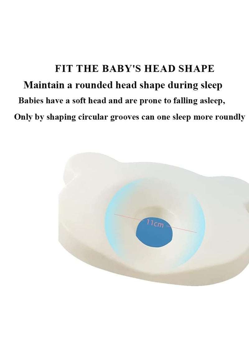 ULHYC Nursery Pillows Unisex Newborn Infant Support Soft Baby Nursery Head Pillows (0-12 M)  - Image 5