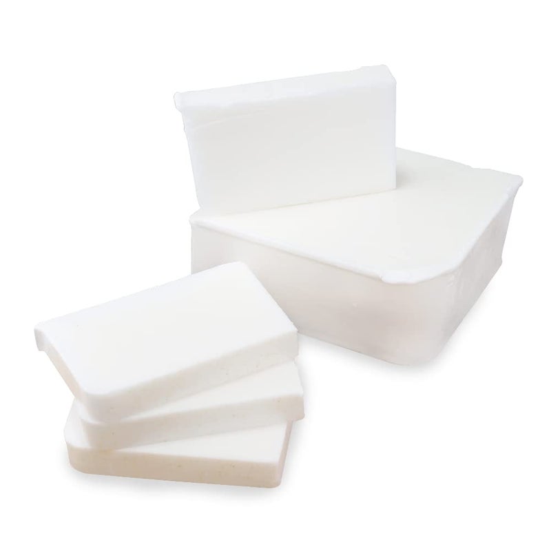 Primal Elements Triple Butter Soap Base (Mango, Shea, and Cocoa Butter) - Moisturizing Melt and Pour Glycerin Soap Base for Crafting and Soap Making, Easy to Cut - 5 Pound - Image 2