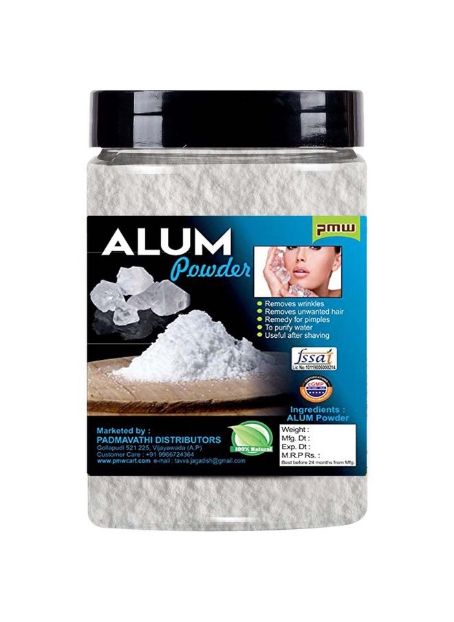 PMW - Jar Pack - Premium Phitkari Powder - Fitkari Powder - Alum Powder Granulated - Powder - 1Kg  - Image 1