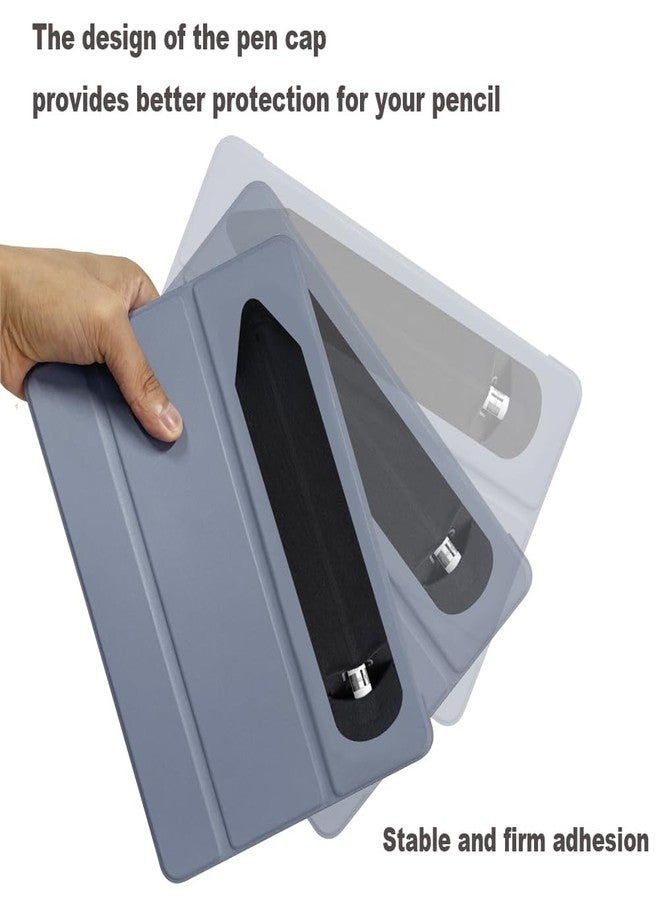 SIXFU Pencil Holder Compatible with Apple Pencil Pro/ 2nd Generation/ 1st Generation/USB-C Pencil, Adhesive Elastic Sleeve Pocket for iPad Pencil and Multiple Types Stylus Pen, 2Pack(Black) - Image 3