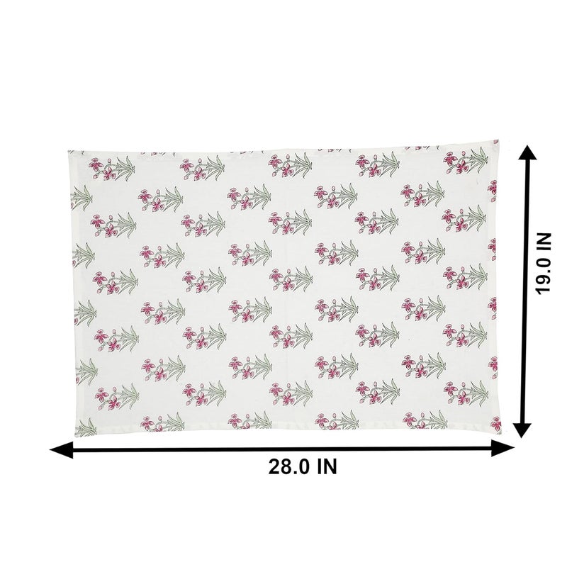 Texstylers Texstylers Pink White Oven Mitt and Pot Holder with Free 2 Pcs Kitchen Towels Bon Appetit Collection Free Size - Image 2