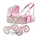 Corolle Baby Doll Stroller for Girls Foldable Kids Toy Baby Stroller for Dolls with Carriage Design Pink Pram - Image 4