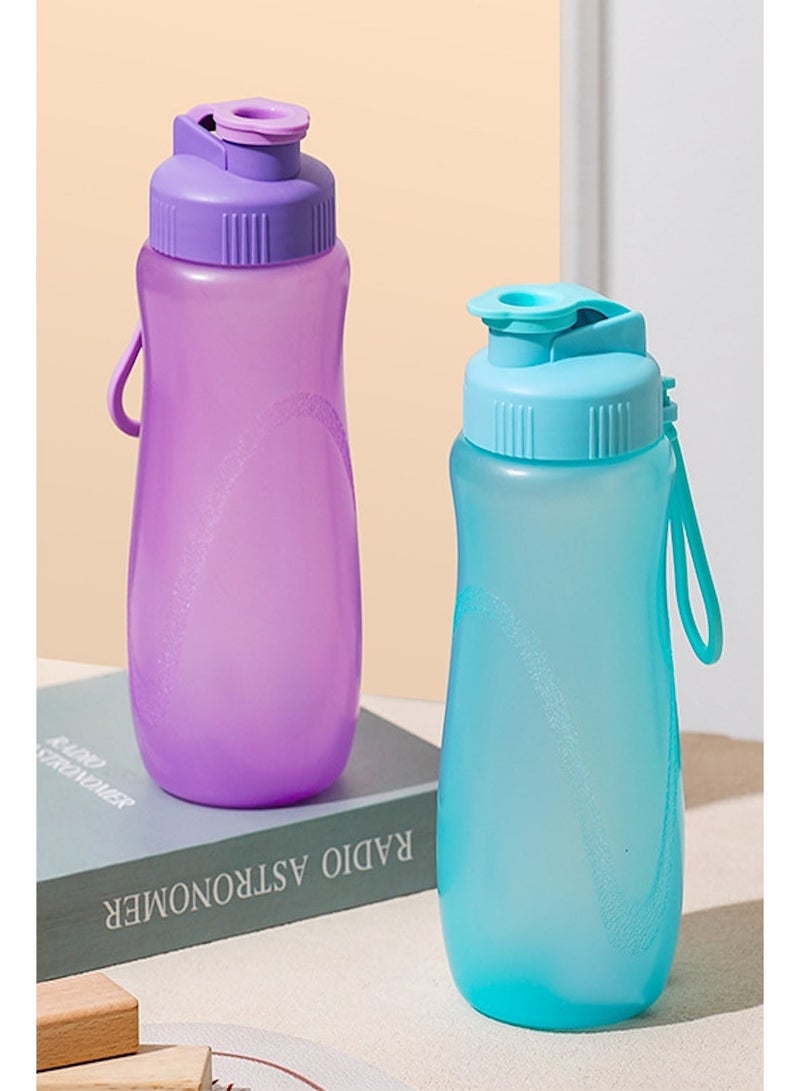 All-in-One Lunch Box & Water Bottle Set, Food-Grade Stainless Steel Bento Box with Compartments, Leak-Proof Water Bottle & Built-in Utensils, BPA-Free, Blue - Image 4