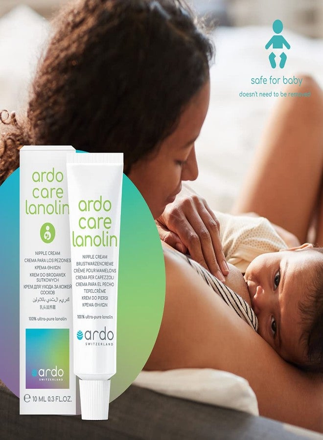 Ardo Care Lanolin Nipple Cream (10ml/0.3 fl.oz) - from Europe, 100% Pure Lanolin for Breastfeeding Moms, Provides Quick Soothing Relief for Sore Nipples, 10ml (0.3 fl.oz) - Image 4