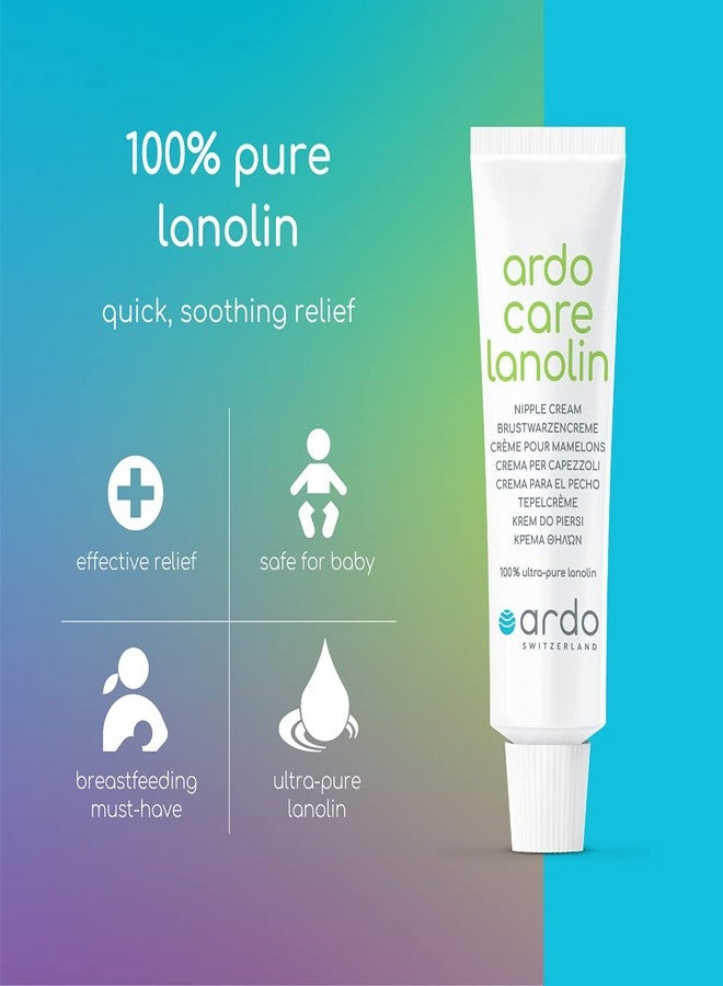 Ardo Care Lanolin Nipple Cream (10ml/0.3 fl.oz) - from Europe, 100% Pure Lanolin for Breastfeeding Moms, Provides Quick Soothing Relief for Sore Nipples, 10ml (0.3 fl.oz) - Image 2