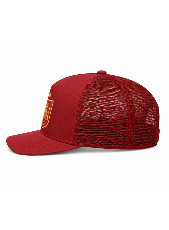 Toyland Spain Team Cap with Short Brim, Mesh Back, Adjustable Snapback - Image 2
