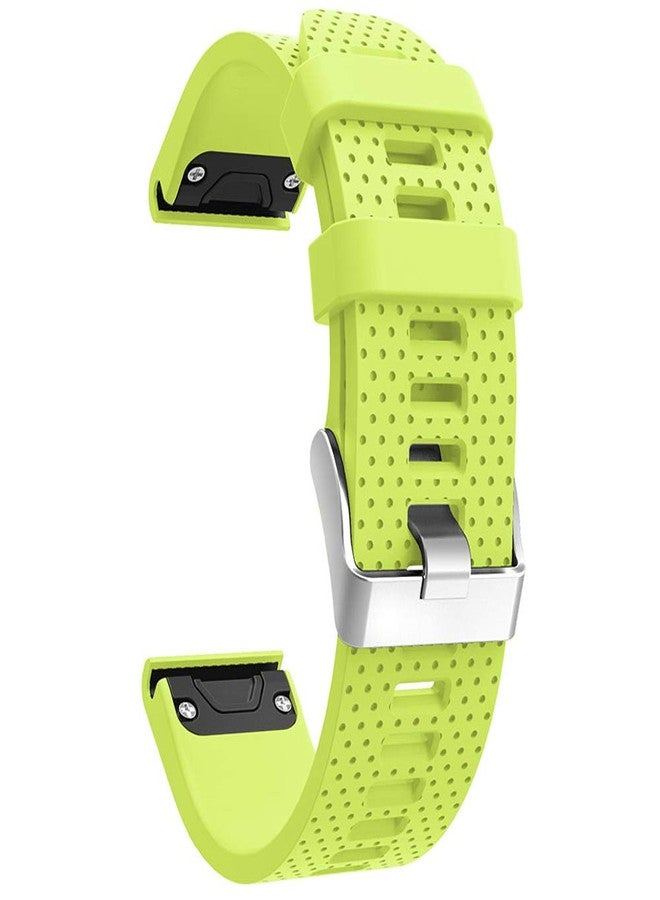 QGHXO Soft Silicone Replacement Watch Band Strap for Garmin Fenix 5S/ 5S Plus/ 6S/ 6S Pro Smart Watch (No Tracker) - Image 3