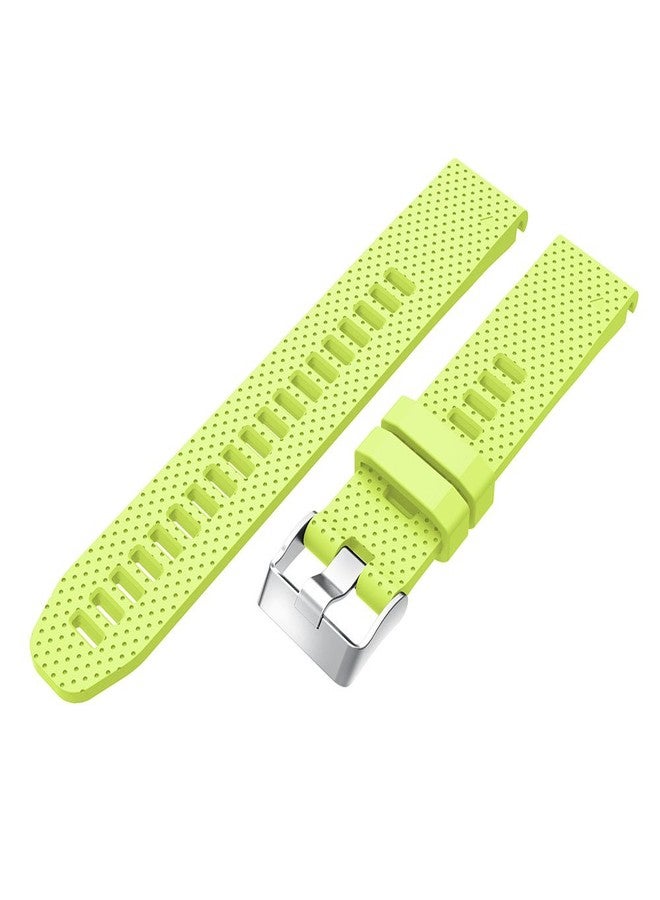 QGHXO Soft Silicone Replacement Watch Band Strap for Garmin Fenix 5S/ 5S Plus/ 6S/ 6S Pro Smart Watch (No Tracker) - Image 2