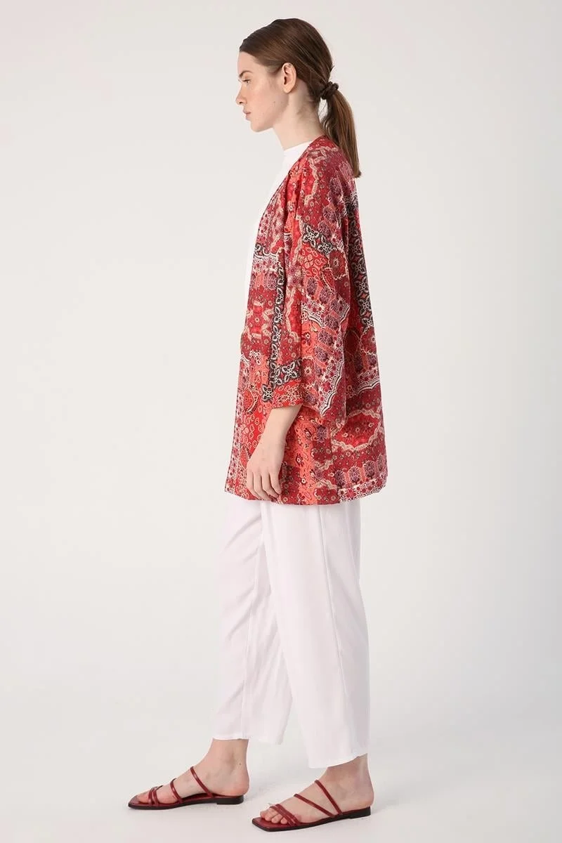 Allday White-Elastic Waist Wide Leg Trousers