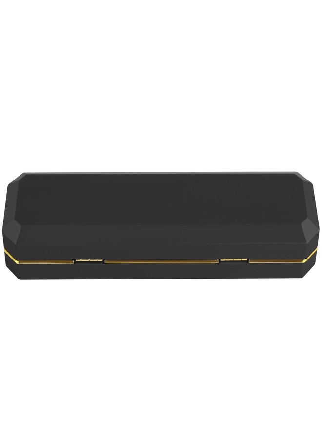 LETURE Luxury LED Necklace Long Chain Gift Box with LED Light, Velvet Jewelry Box Storage Case Organizer Holder (Black) - Image 4