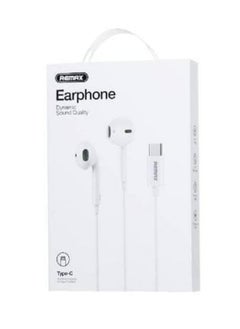 REMAX REMAX RM-702i Type-C Wired Earphones with Advanced Noise Reduction, Tangle-Free TPE Cable, and Multi-Function In-Line Remote for Music and Calls  - Image 2