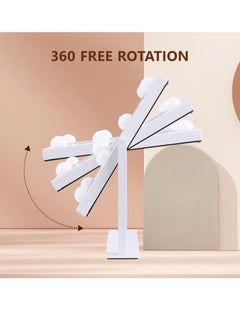 Beauenty Vanity Mirror With Lights, Hollywood Lighted Makeup Mirror With 9 Dimmable Bulbs & 3 Color Lighting Modes, Detachable 10X Magnification, 360ÃÂ°Rotation, Smart Touch Control  - Image 4