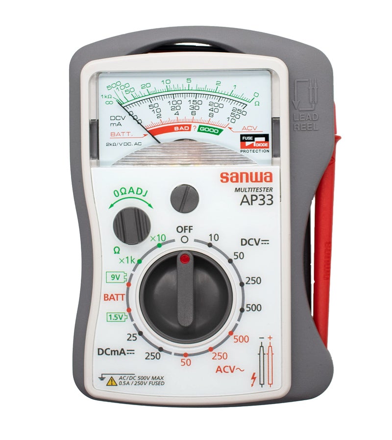 Trusco Sanwa AP-33 Analog MultimeterGENUINE - Image 1