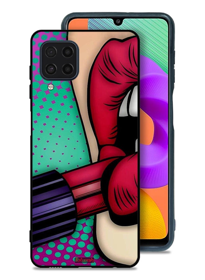 Tolwak Samsung Galaxy M32 4G Protective Case Cover Lipstick - Image 1