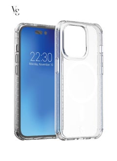 vesus Case iPhone iPhone 14 pro Magsafe Compatible Air Reinforced Case Lifetime Warranty Transparent  - Image 1