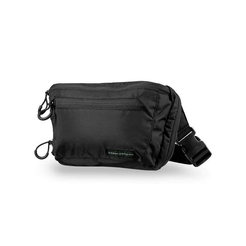 Eberlestock Bando Bag XL - Tactical Men's Fanny Pack w/Adjustable Waist Belt, Zippered Pockets, Compact Lightweight Belt Bag, Everyday Hip Pouch for Travel Outdoor Running Hunting, Black - Image 1
