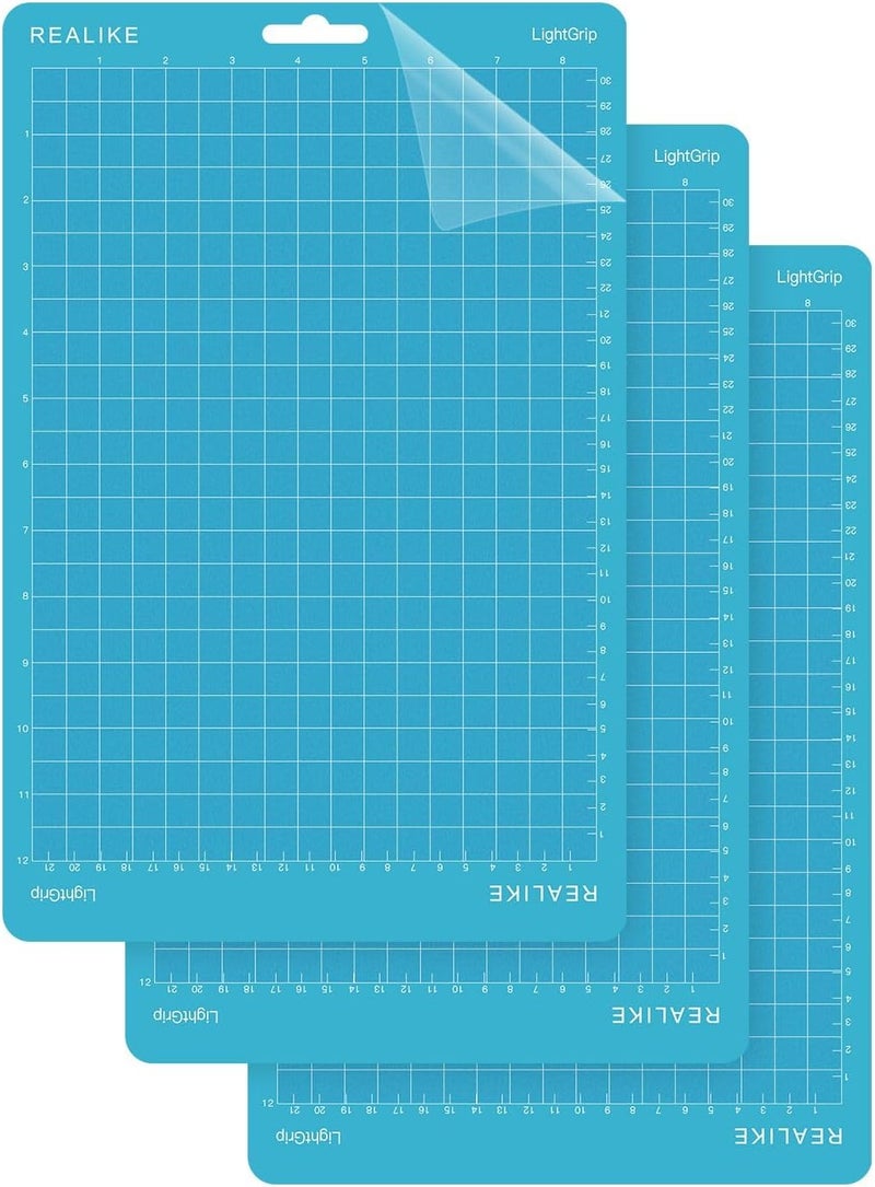 ريلايك حصيرة القطع ريالايك مقاس 8.5 بوصة × 12 بوصة لكرايكت جوي إكسترا، حصائر قطع قابضة خفيفة زرقاء لإكسسوارات كرايكت جوي إكسترا - Image 1