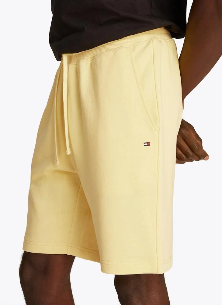 TOMMY HILFIGER Terry Cotton Jogger Shorts