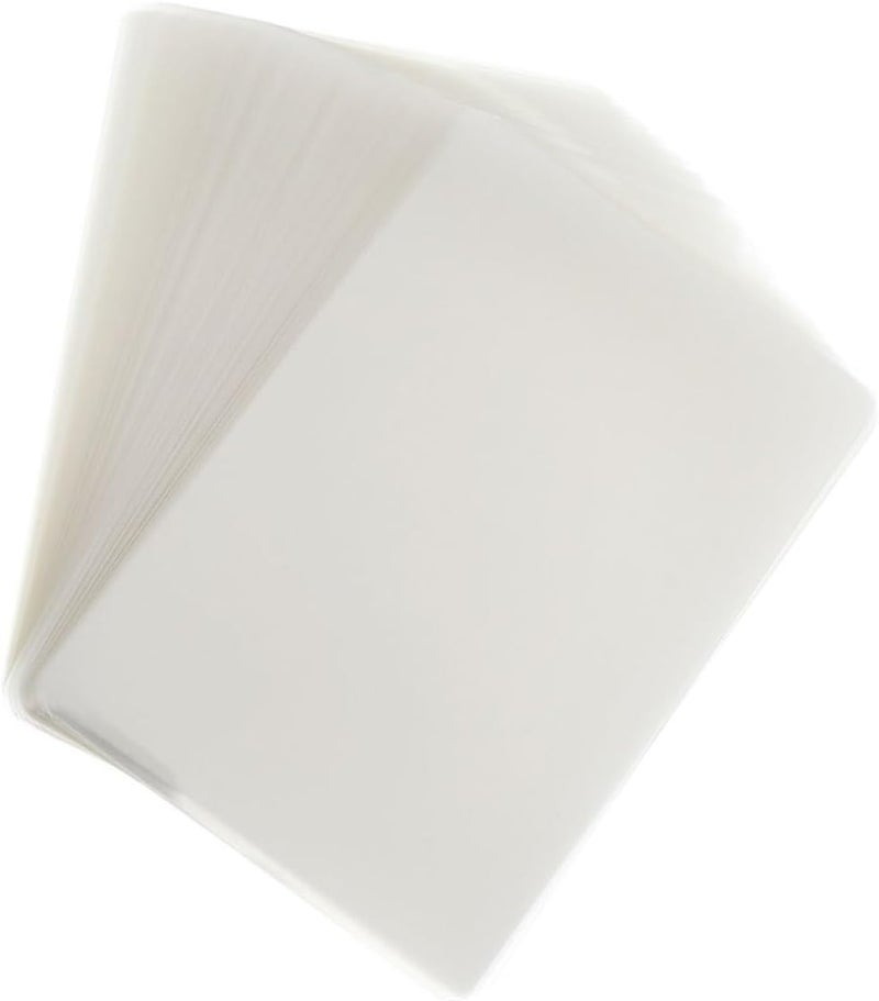 ERINGOGO High Clarity Waterproof Laminating Film 100 Sheets Lamination Pouches for Photos Documents Cards - Image 1