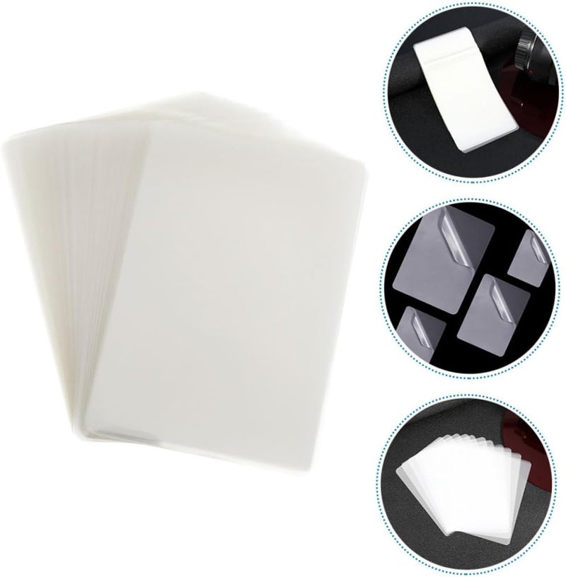 ERINGOGO High Clarity Waterproof Laminating Film 100 Sheets Lamination Pouches for Photos Documents Cards - Image 4