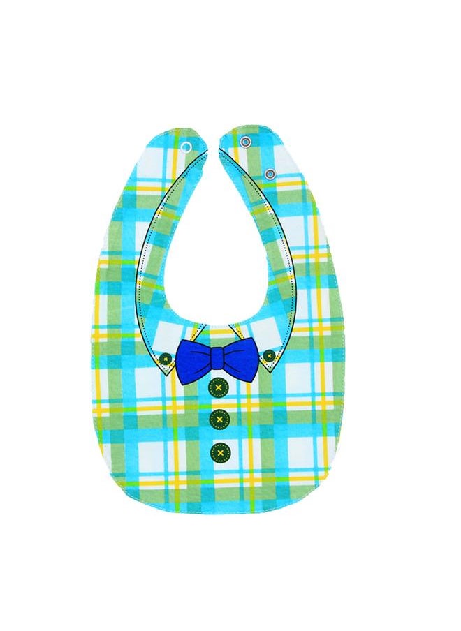 Thoraya Toddler Bibs Double Sided Waterproof Soft Cotton Cute Cartoon Pattern Washable Bibs for Infant Boys Girls 5  - Image 1