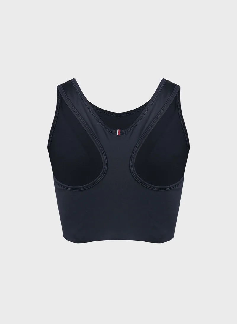 TOMMY HILFIGER Color Block Knitted Bra