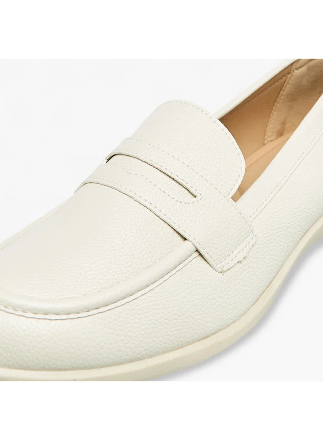 Flora Bella By Shoexpress Women Cutout Detail Slip-On Loafers