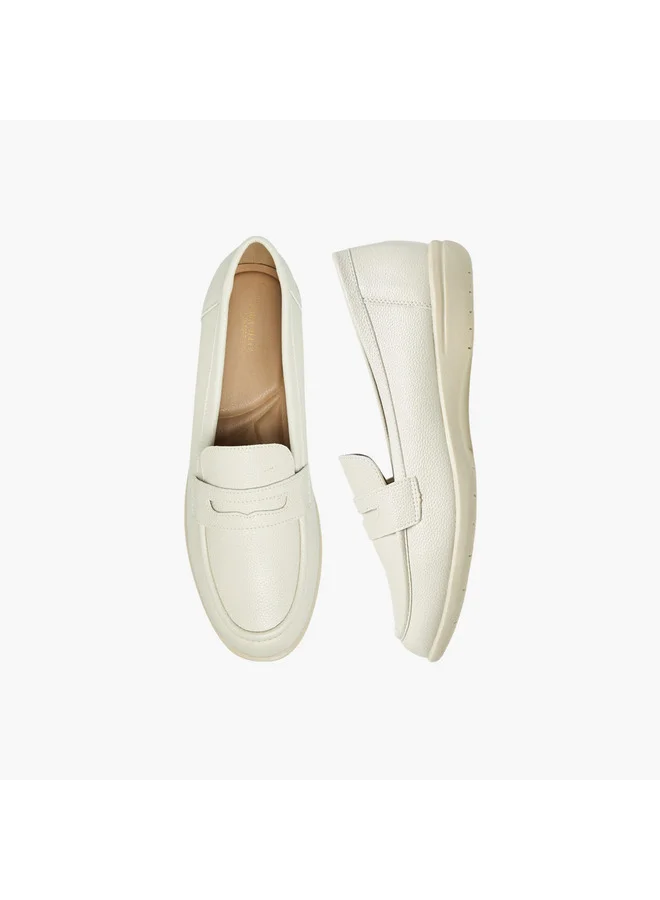 Flora Bella By Shoexpress Women Cutout Detail Slip-On Loafers