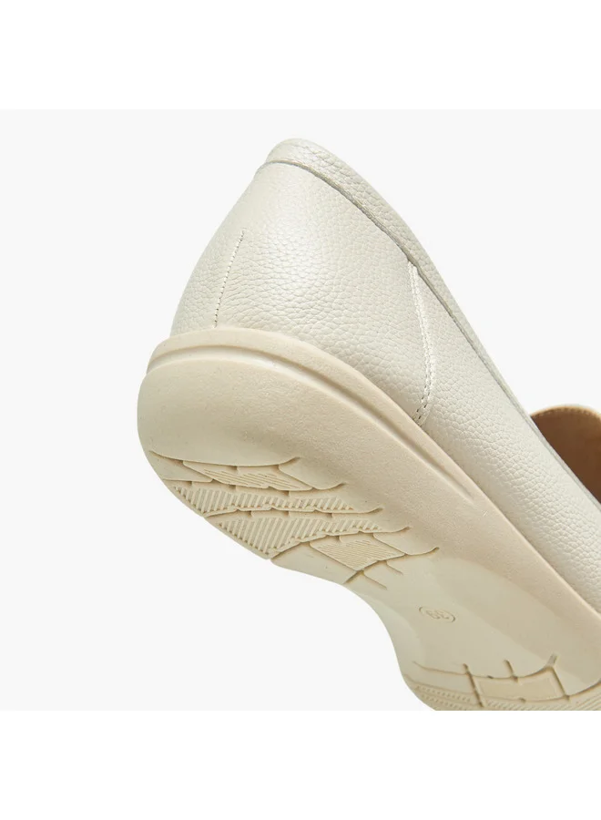 Flora Bella By Shoexpress Women Cutout Detail Slip-On Loafers