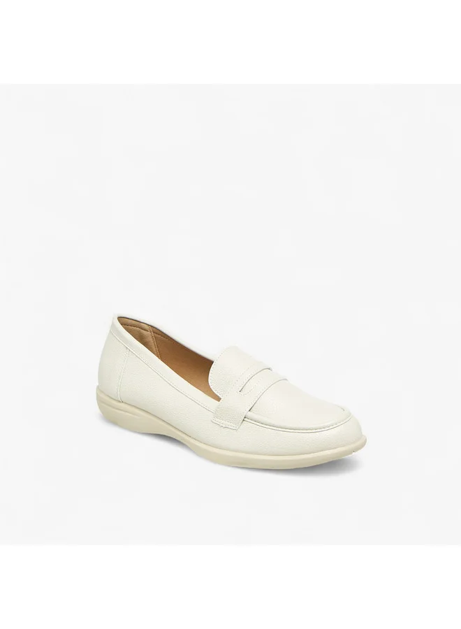 Flora Bella By Shoexpress Women Cutout Detail Slip-On Loafers