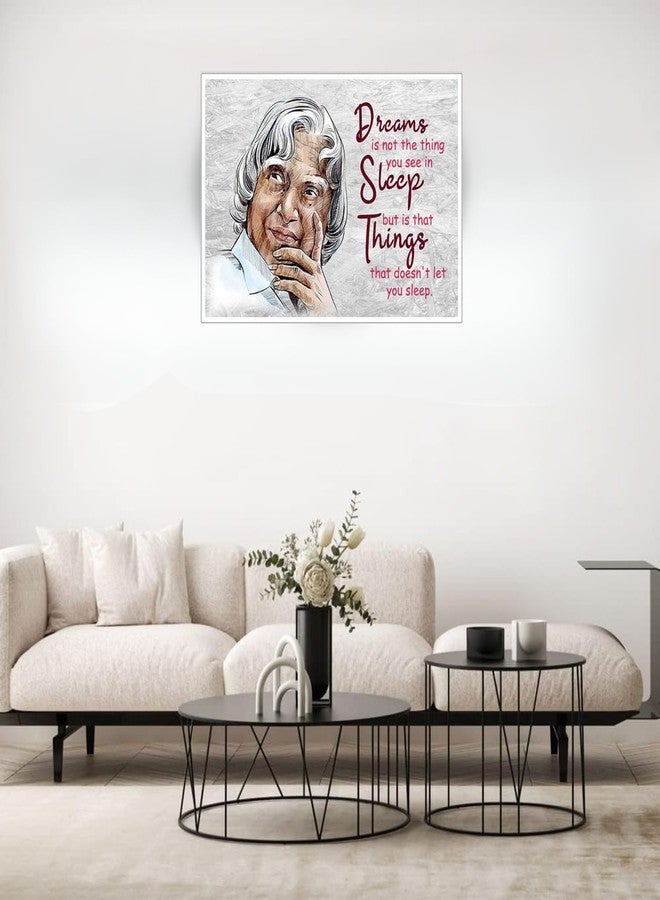 Masstone APJ Abdul Kalam With Quotes Poster | Wall Poster for Bedroom(12x18 Inch) | APJ Abdul Kalam Famous Motivational Quotes Poster | Inspirational Quotes for Wall Study Room - Image 3