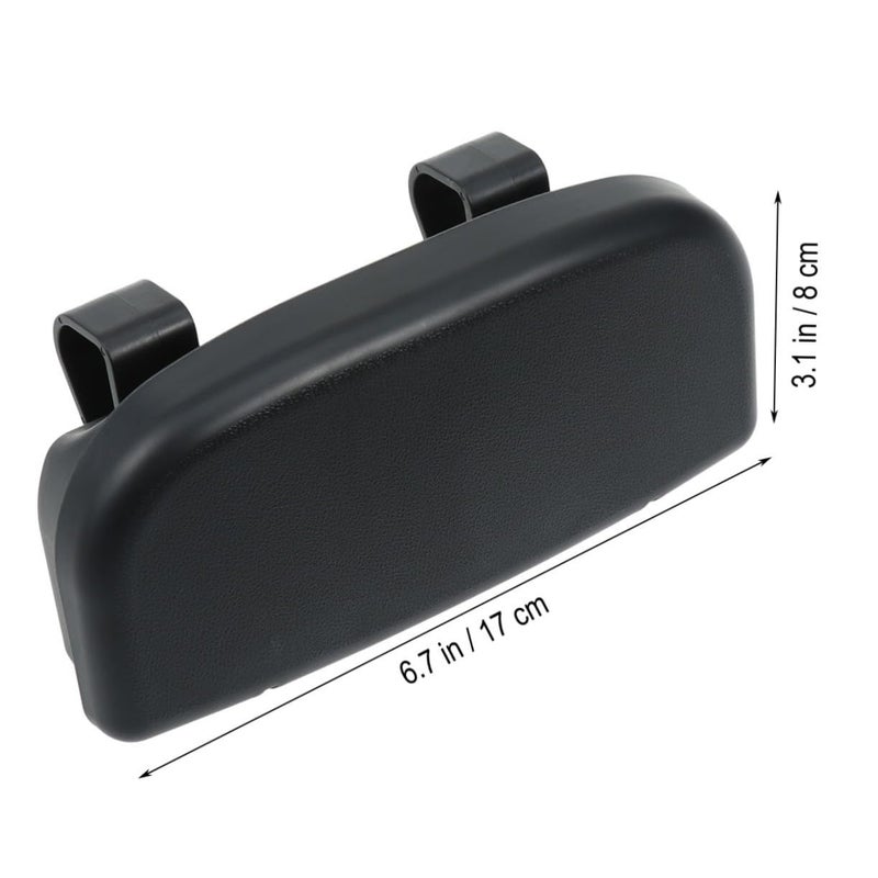 Black Multifunctional Car Visor Glasses Holder Eyewear Organizer - Image 3