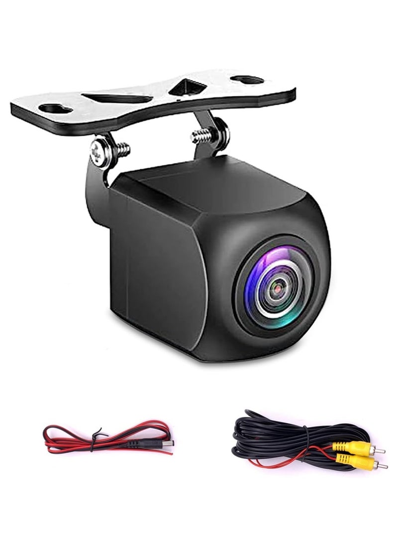Generic - 170° HD 1080P AHD Car Reverse Camera Fisheye latest super night vision function fisheye lens, Parking Assistance, IP68 Waterproof, Night Vision for All Car - Image 1