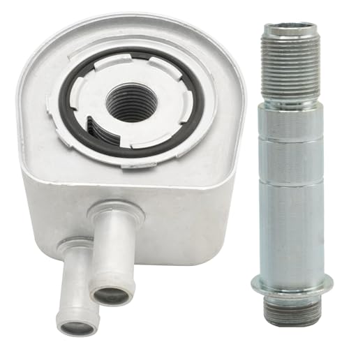 UOIENRT 918-110 Engine Oil Cooler, Replacement for Ford F Series 150 250 350 450 550 E 350 450 Econoline Excursion 5.4L V8 6.8L V10 1998-2007, Replace FO4000100 - Image 1