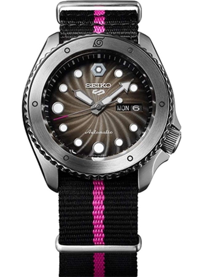 Seiko ساعة سيكو ذات القرص البني التناظرية الأوتوماتيكية المقاومة للماء للرجال SRPF65K1 - Image 1