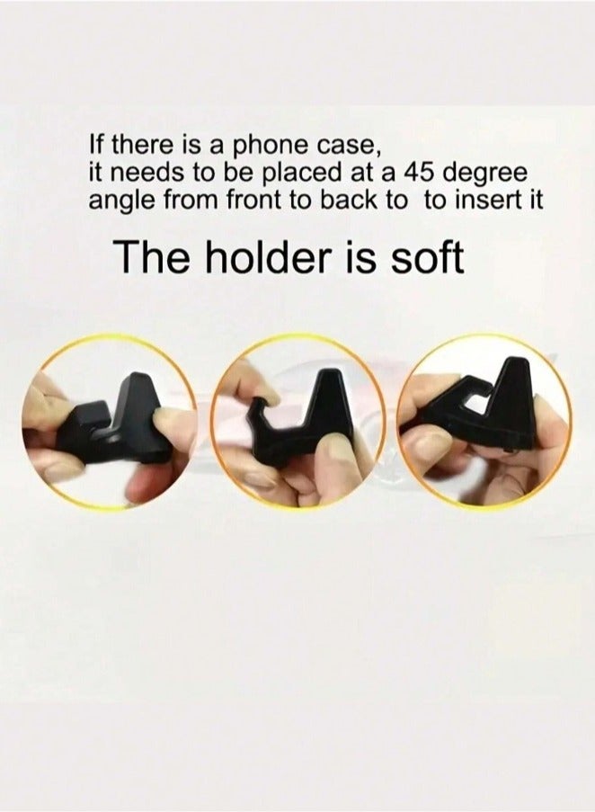 ستاند حامل الجوال في السيارة قابل للدوران سهل التثبيت - Image 5