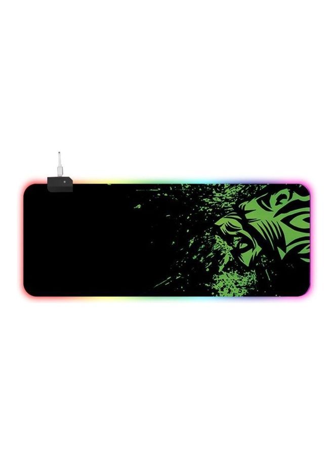 NIBEMINENT Gaming RGB Keyboard Mouse Pad 80 x 30centimeter Tiger -wired  - Image 1