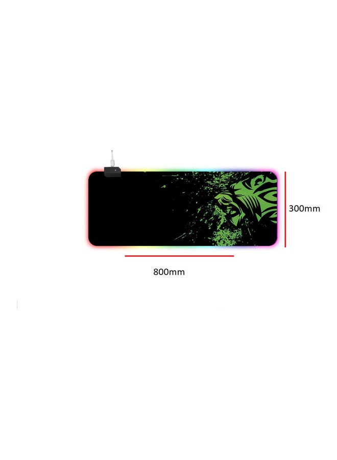 NIBEMINENT Gaming RGB Keyboard Mouse Pad 80 x 30centimeter Tiger -wired  - Image 2