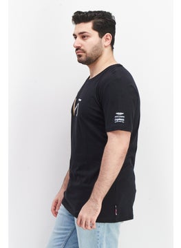 Aston Martin Men Crew Neck Short Sleeves Graphic Printed T-Shirt, Black  - Image 2