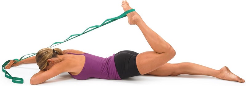 OPTP The Original Stretch Out Strap with Exercise Poster, USA Made Top Choice Stretch Out Straps for Physical Therapy, Yoga Stretching Strap or Knee Therapy Strap - Image 5
