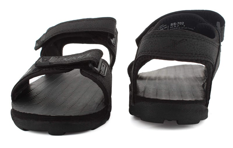 SPARX Men's SS0702G Black Sandal 7 (SS0702GBKBK0007) - Image 4