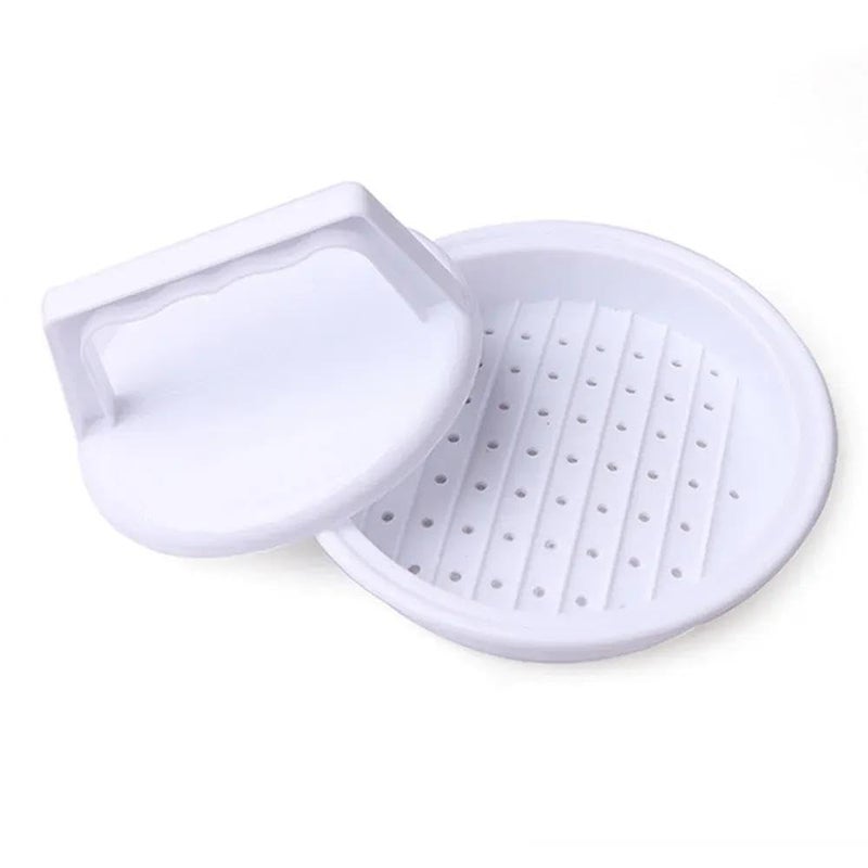 Meat Press Device - Uniformly stuff and shape your burger patties with ease. Great for home cooks and outdoor chefs who value consistency, speed, and convenience in their grilling and cookingroutines. - Image 1