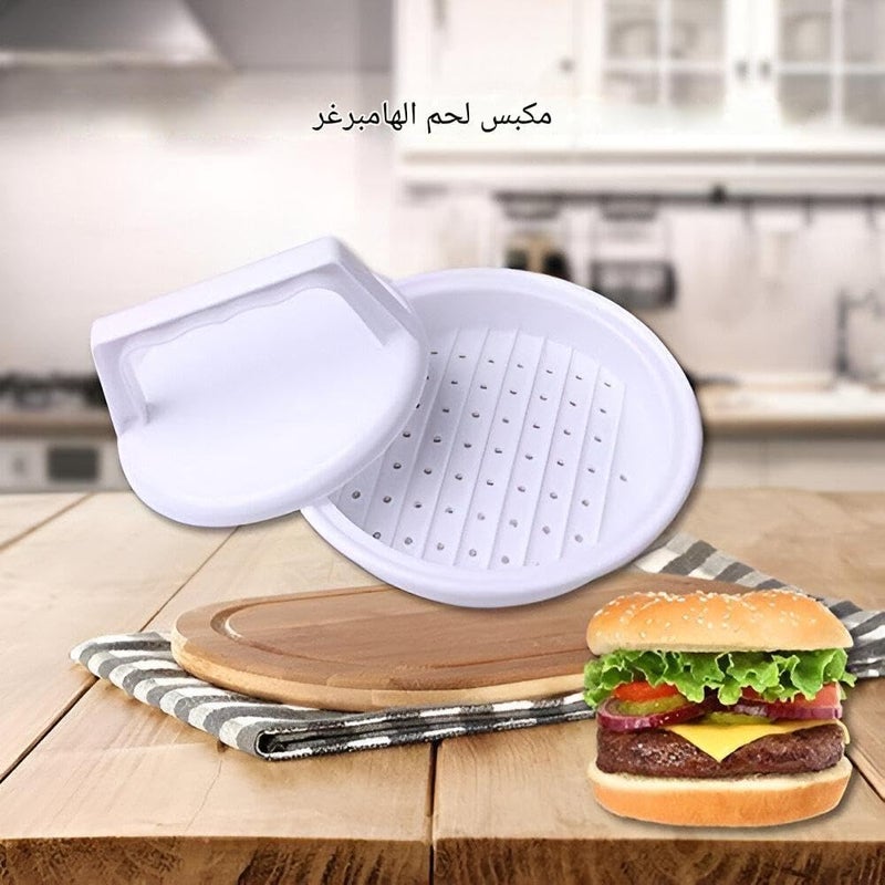 Meat Press Device - Uniformly stuff and shape your burger patties with ease. Great for home cooks and outdoor chefs who value consistency, speed, and convenience in their grilling and cookingroutines. - Image 4