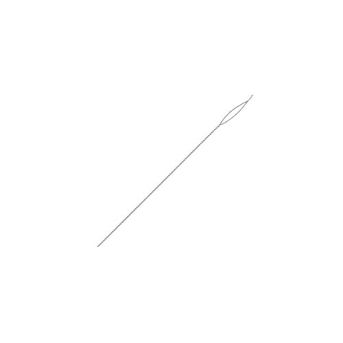 Beadalon Collapsible Eye Beading Needles, Heavy 0.51 / .020 inches diamater, 2.5 inches Length, 4 pc - Image 2