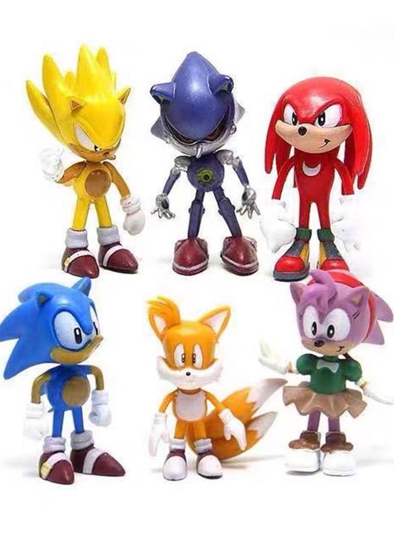 6 models of supersonic mouse dolls and cake decorations  - Image 2